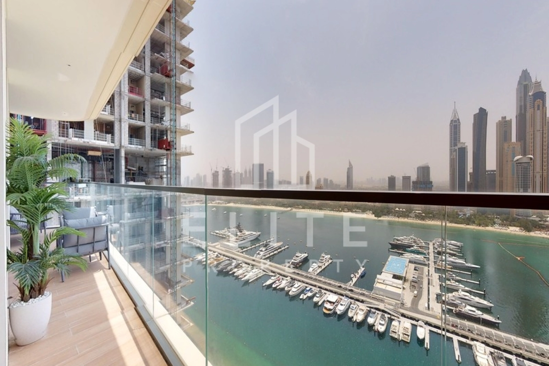Waterfront, High Floor 2BR w/ Private Beach Access