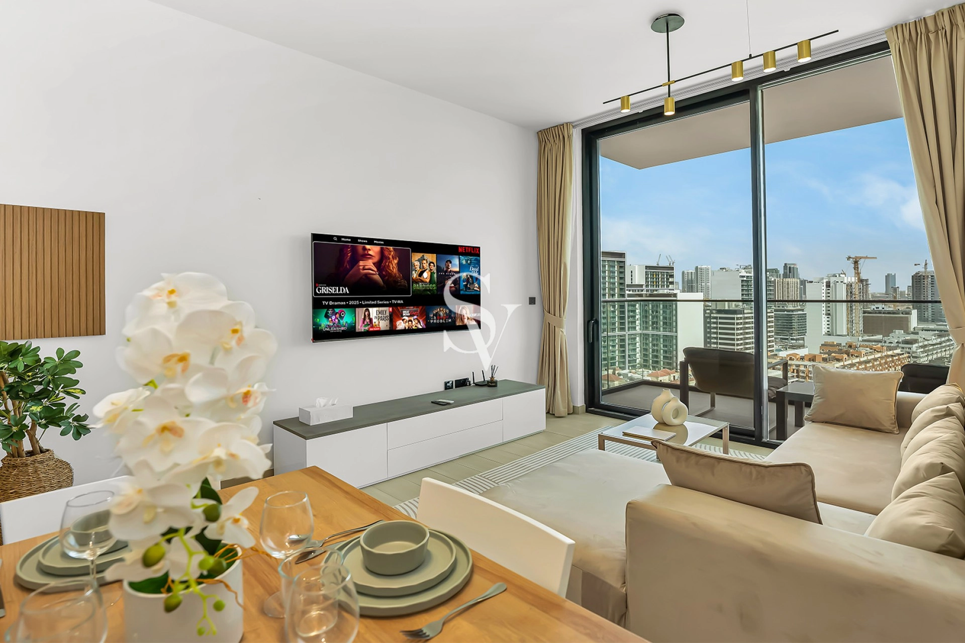 Fully Furnished  |  Rented Unit  | Brand New