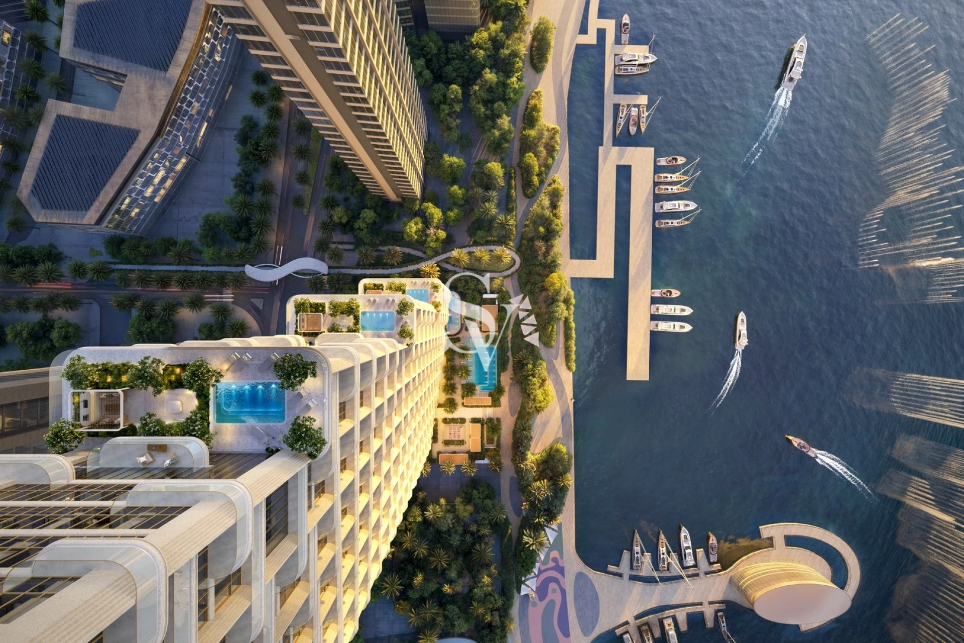 Beautiful Fountain View | 2BR+Maid | Iconic Design