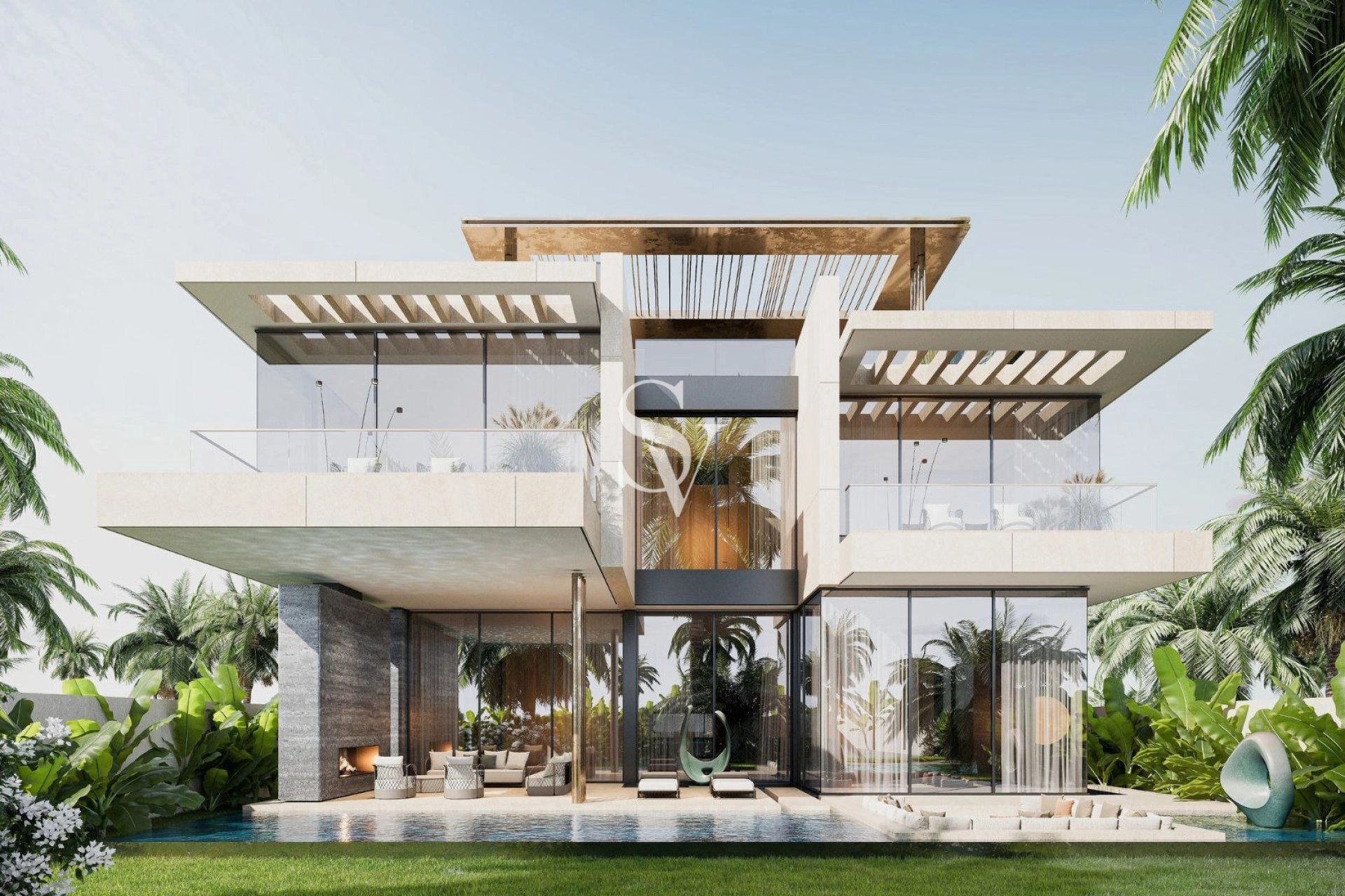 Fully Furnished Branded Villa | Next To Downtown