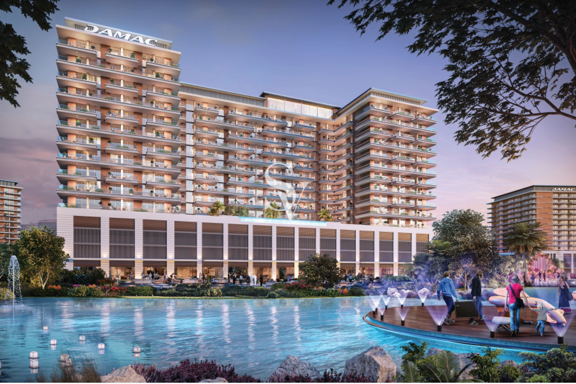 Waterfront 1BR|Stunning Lagoon Views |Easy Payment