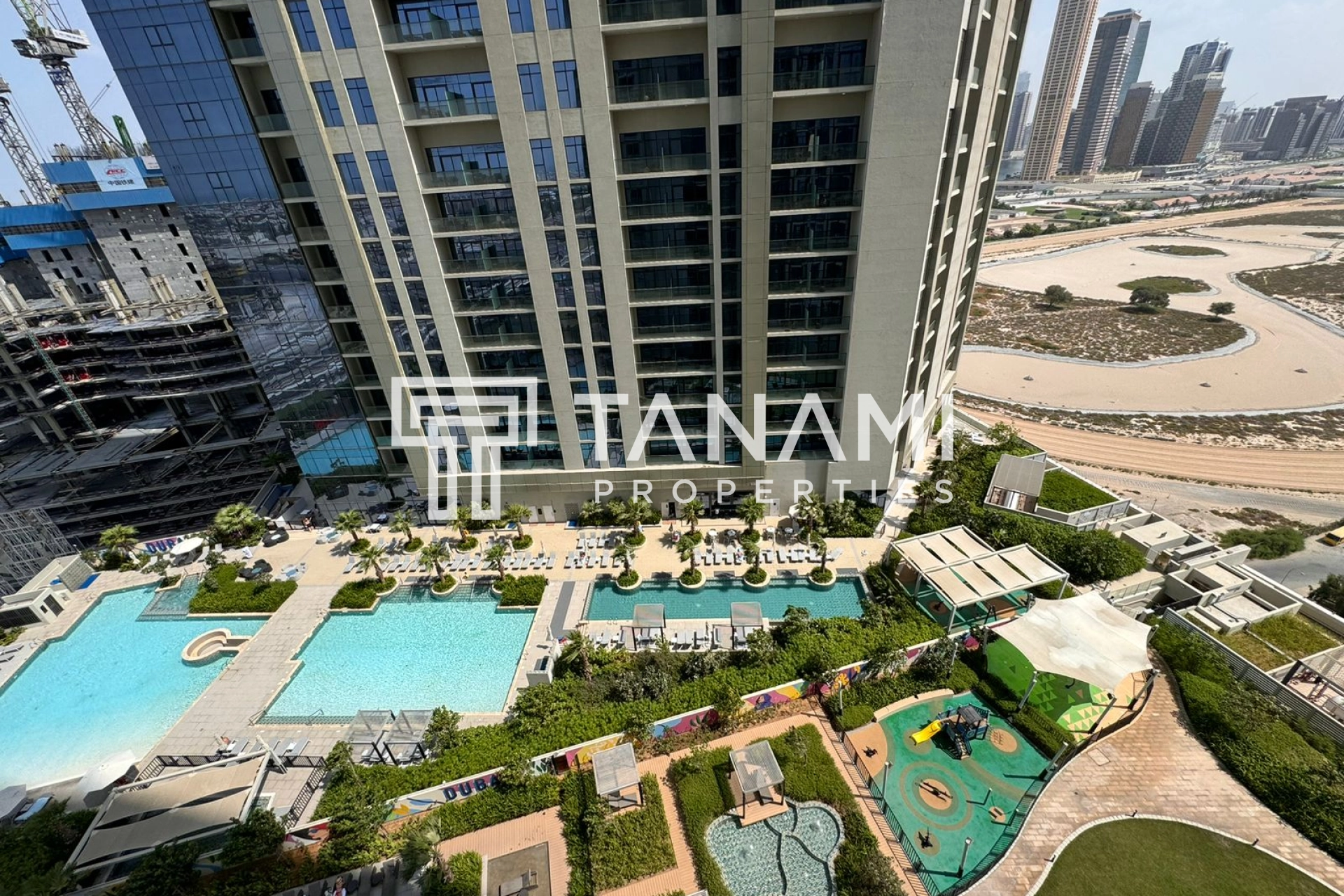 High Floor | Fully Furnished | Pool and Park View